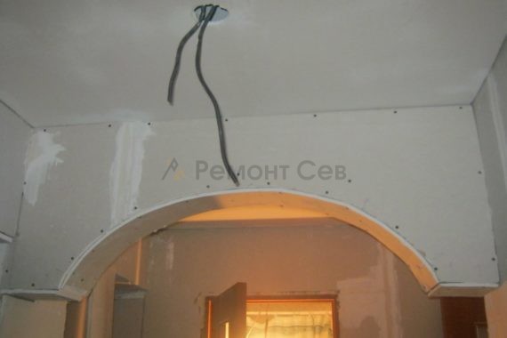 Комплексный ремонт по арки в квартире