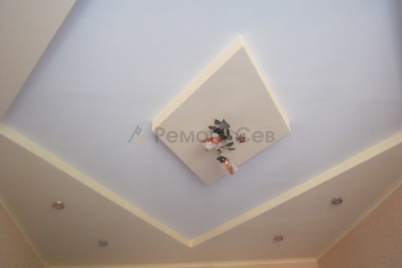 Комплексный ремонт потолка в квартире